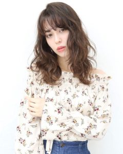 ナチュラル×波巻き